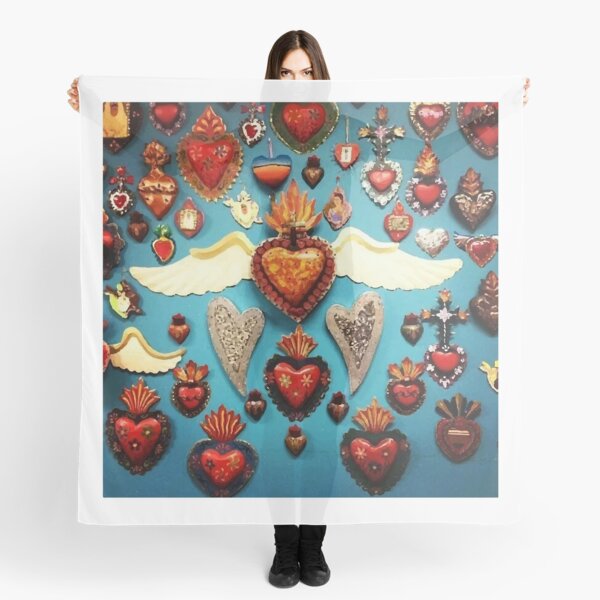 Mexican sacred heart Scarf