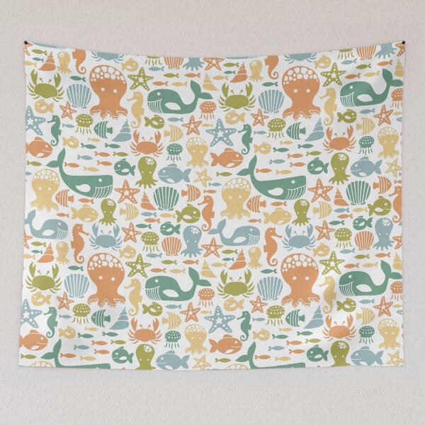 Item preview, Sea Creatures designed and sold by rasters-vectors.