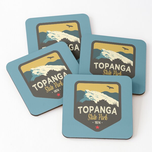 Item preview, California Treasures Badge #1 of 10 - Topanga State Park designed and sold by mp2262.