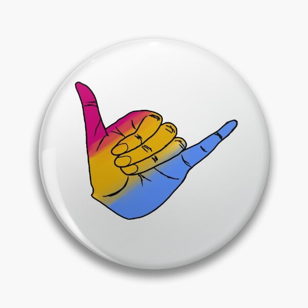 Item preview, Hang Loose - Pansexual Flag designed and sold by mixia-art.