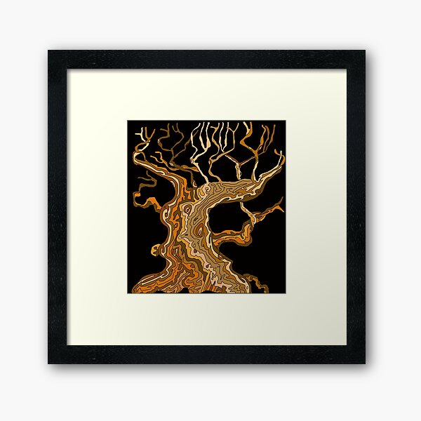 Tree Whizz Framed Art Print