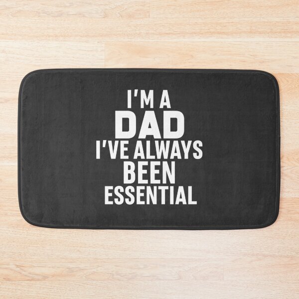 Item preview, I'm a Dad I've Always Been Essential : Red Grunge Vintage, Essential Worker, Dad Jokes designed and sold by UMED :).