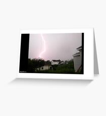 Lightning 2012 Collection 102 Greeting Card