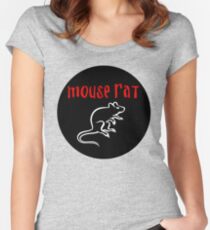 MAUS RAT - Die Band ist zurück in der Stadt! Tailliertes Rundhals-Shirt