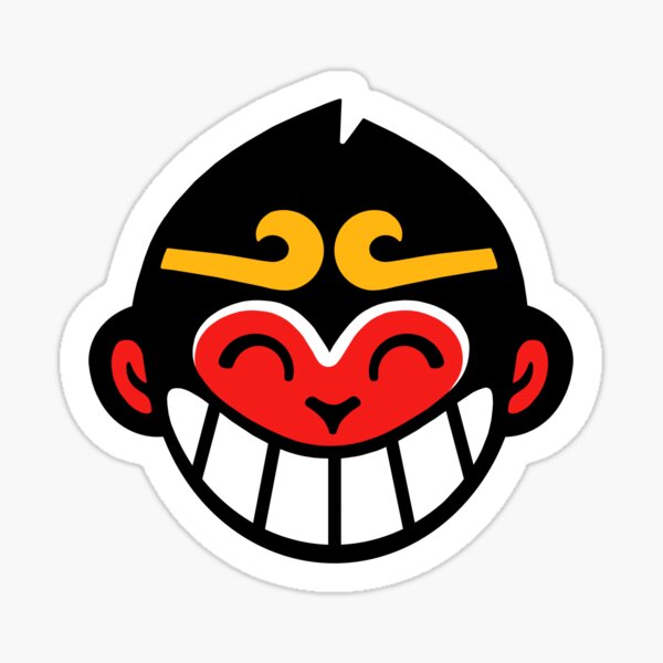 Monkie kid symbol Sticker