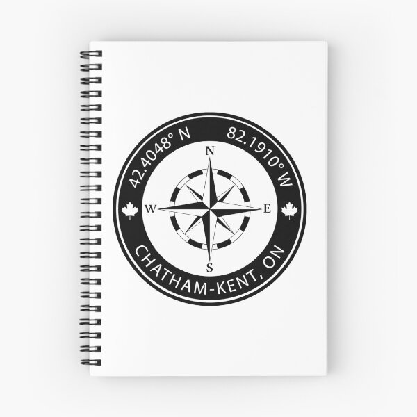 Item preview, Chatham-Kent, Ontario Geographical Coordinates designed and sold by TeeOhGraphics.