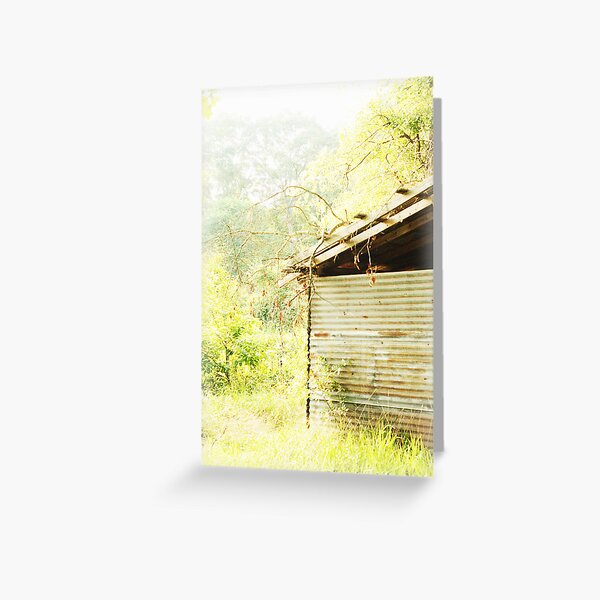 Old Shed Greeting Card