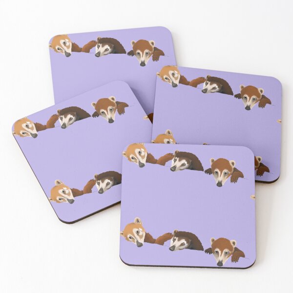 Item preview, Coati trio designed and sold by Mayakiwi.