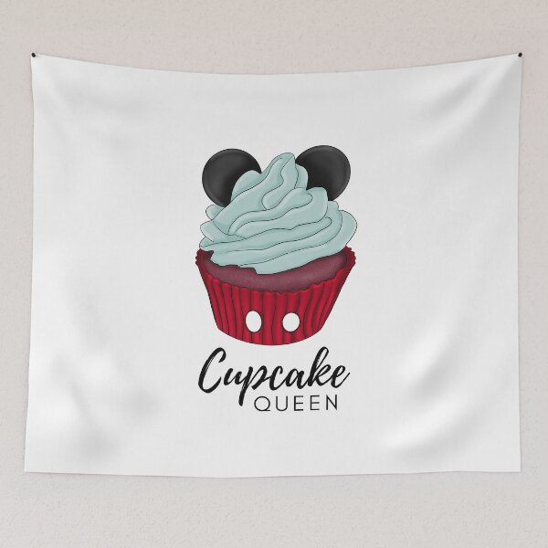 Item preview, Micky Ears Cupcake, Cupcake Queen, Cupcake, ears cupcake, sweet, treats, cupcake sticker, always on my mind,  designed and sold by bearandboo.