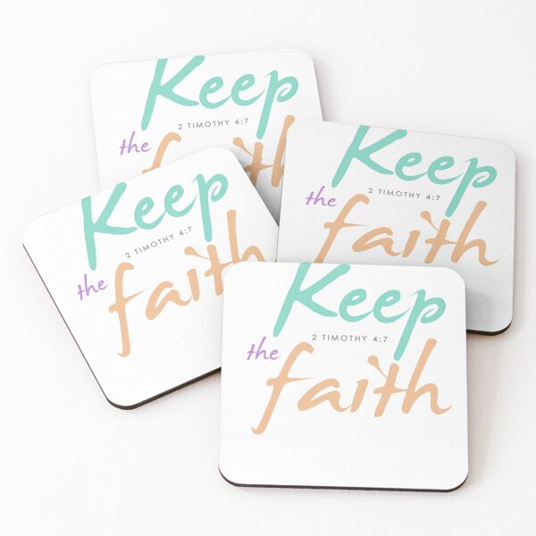 Item preview, Christian Gift Idea Keep The Faith Motivational and Inspirational Gift designed and sold by LoveEveryWear.