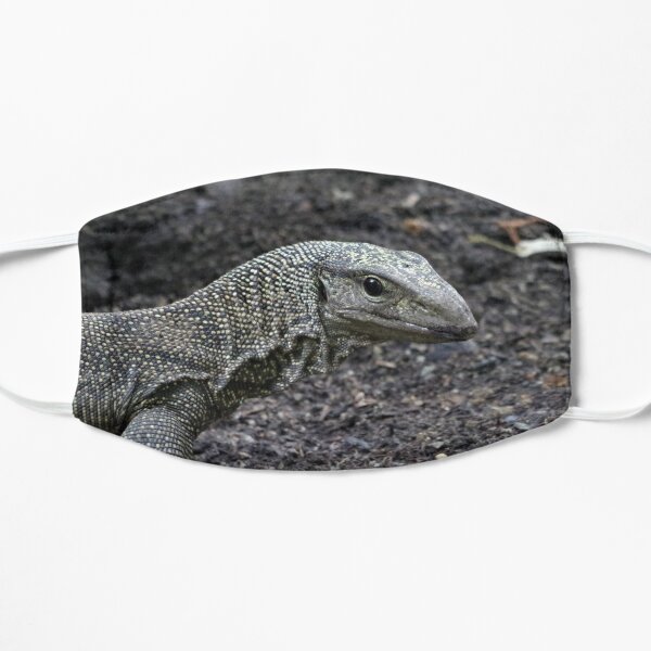 Clouded Monitor Lizard Flat Mask