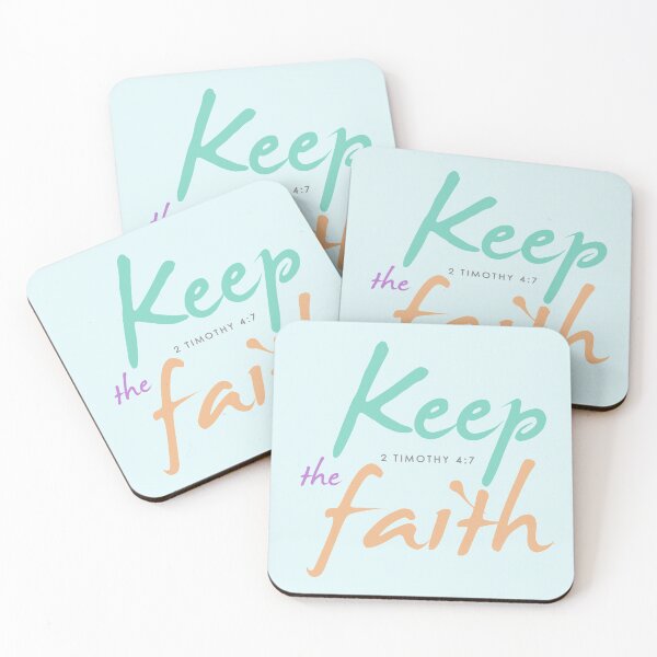 Item preview, Christian Gift Idea Keep The Faith Motivational and Inspirational Gift designed and sold by LoveEveryWear.