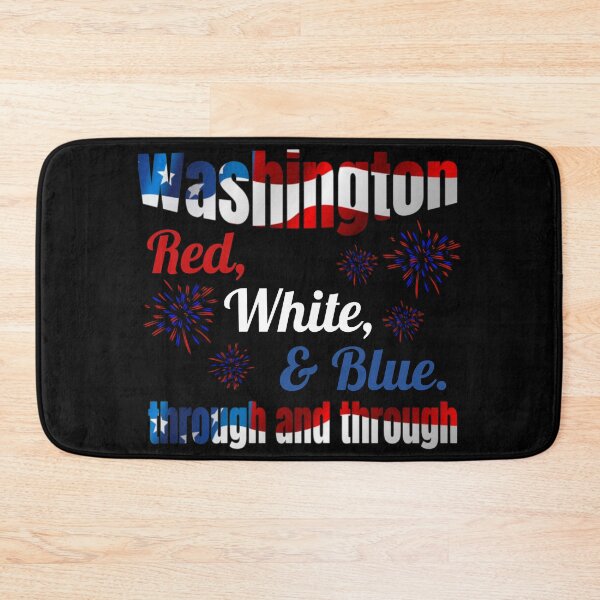 Item preview, Washington, Red, White, & Blue. Through and Through. designed and sold by CrystalRaen.