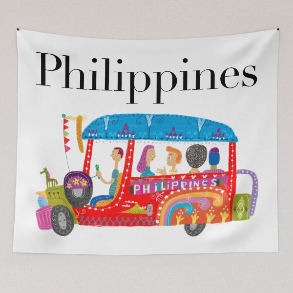 Item preview, The Philippine jeepney illustrated by Robert Alejandro designed and sold by papemelroti.