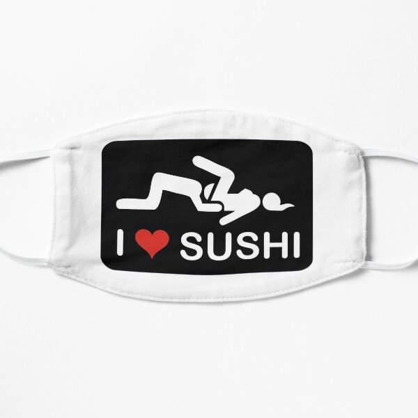 I Love Sushi Mask