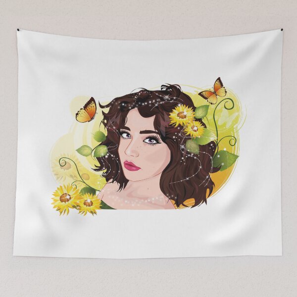 Item preview, sunflower girl designed and sold by obscurite.