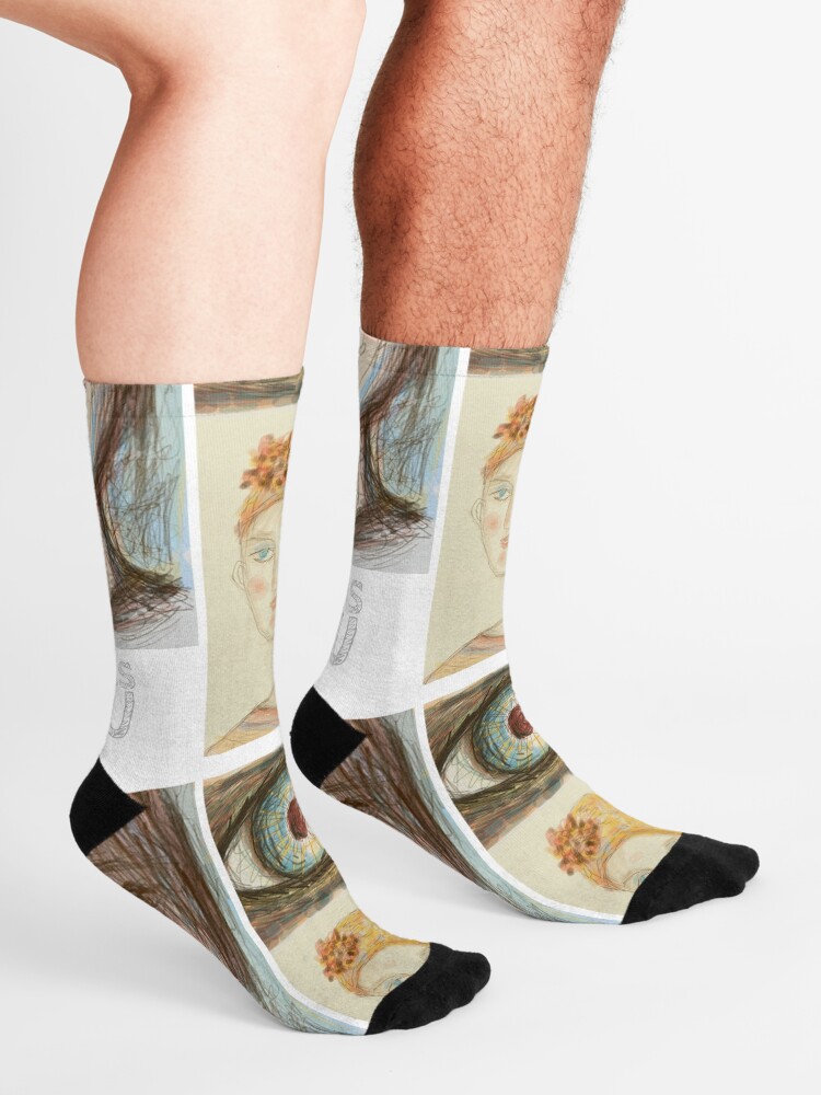 Alternate view of It was YOU Socks