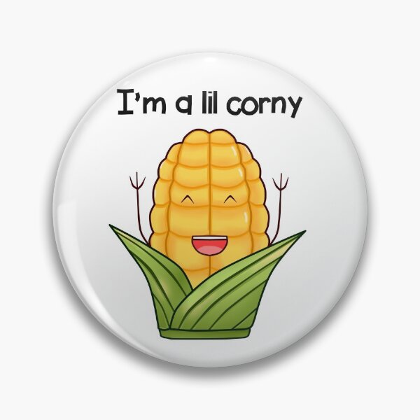 Item preview, Im a lil corny sticker designed and sold by Life4Tees.
