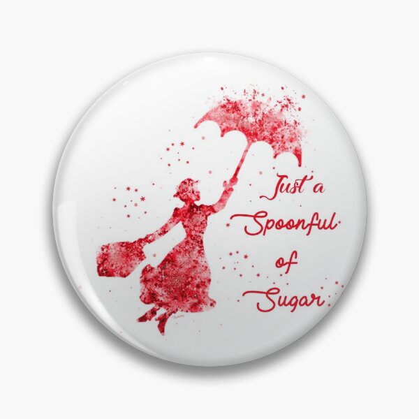 Item preview, Just a spoonful of sugar (red) designed and sold by Barbny.