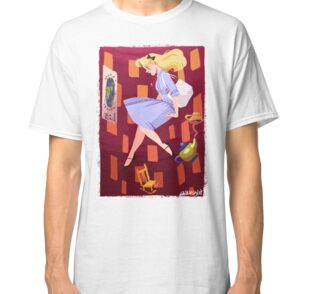 down the rabbit hole t shirt