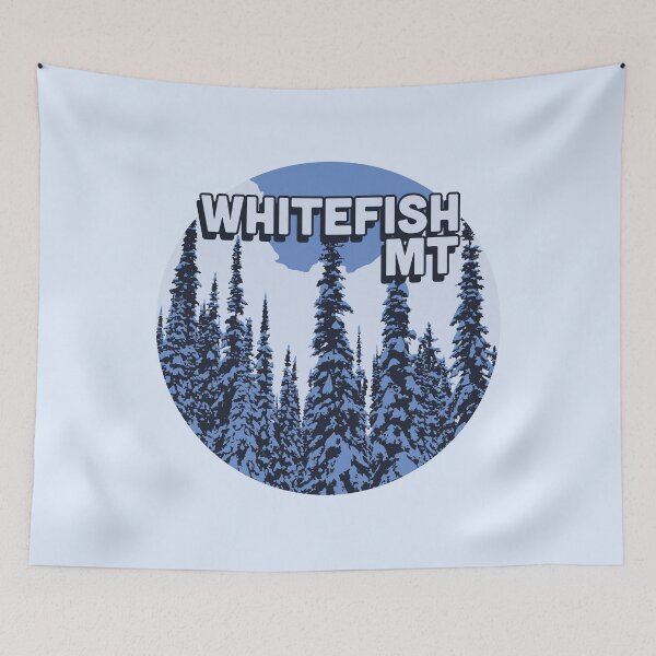 Item preview, Whitefish, MT designed and sold by jeffs-stickers.