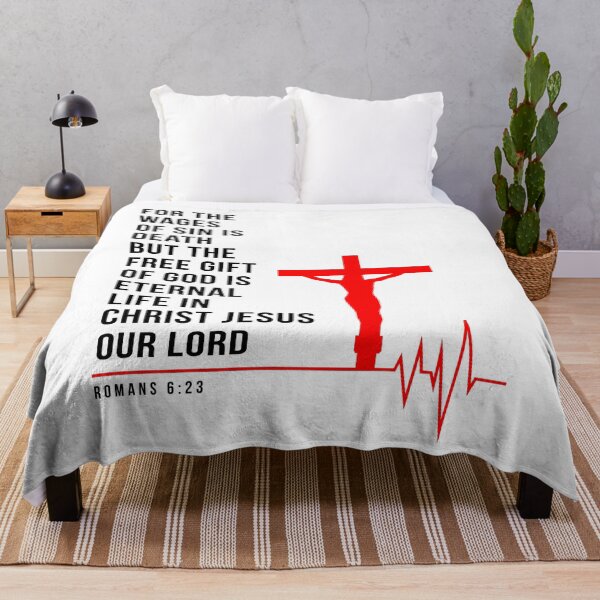 Item preview, Christian Gift Idea For the wages of sin is Death Motivational and Inspirational Gift designed and sold by LoveEveryWear.