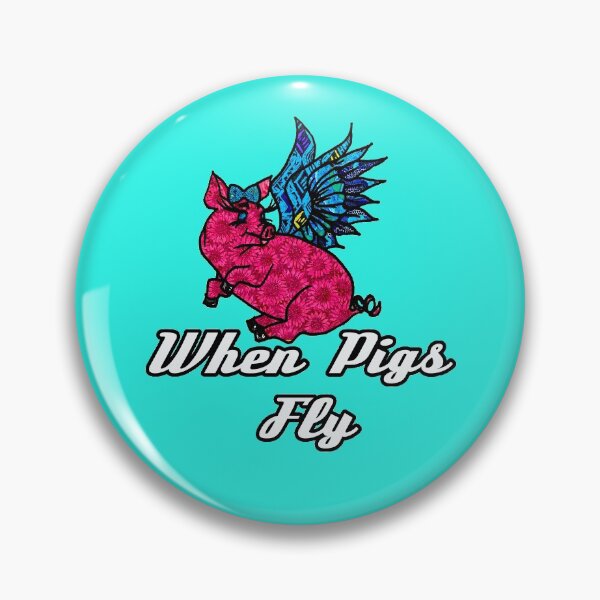 Item preview, When Pigs Fly designed and sold by artbyomega.