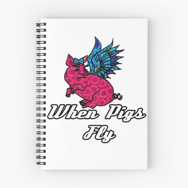 Item preview, When Pigs Fly designed and sold by artbyomega.