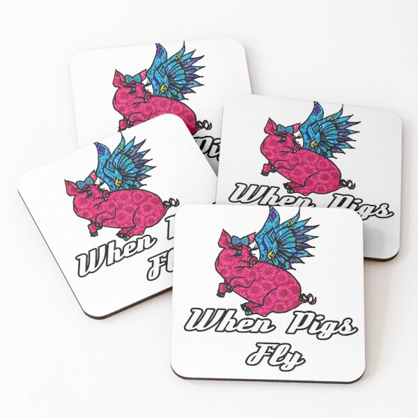 Item preview, When Pigs Fly designed and sold by artbyomega.