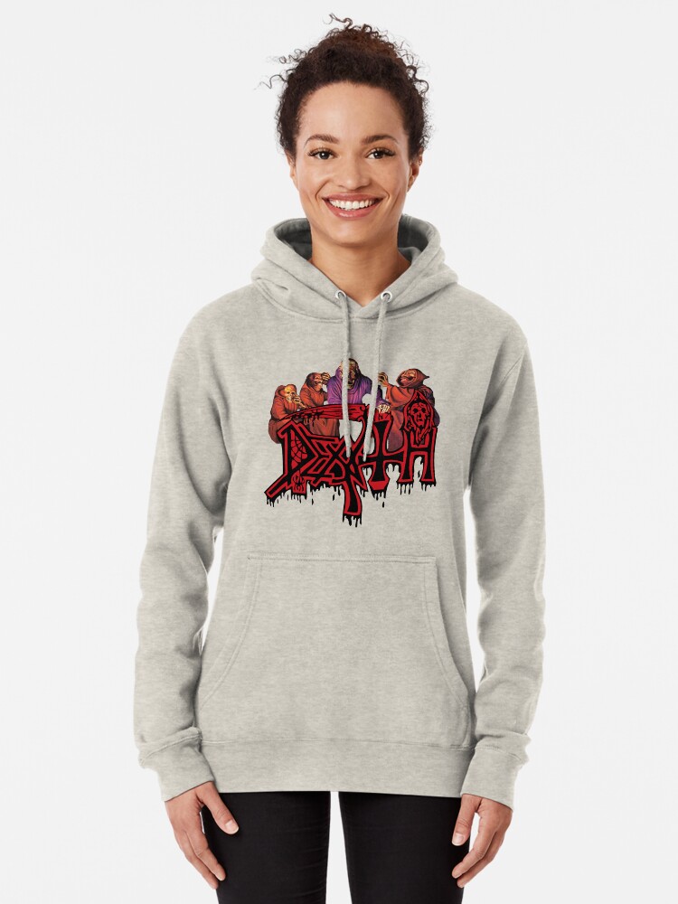 death scream bloody gore hoodie