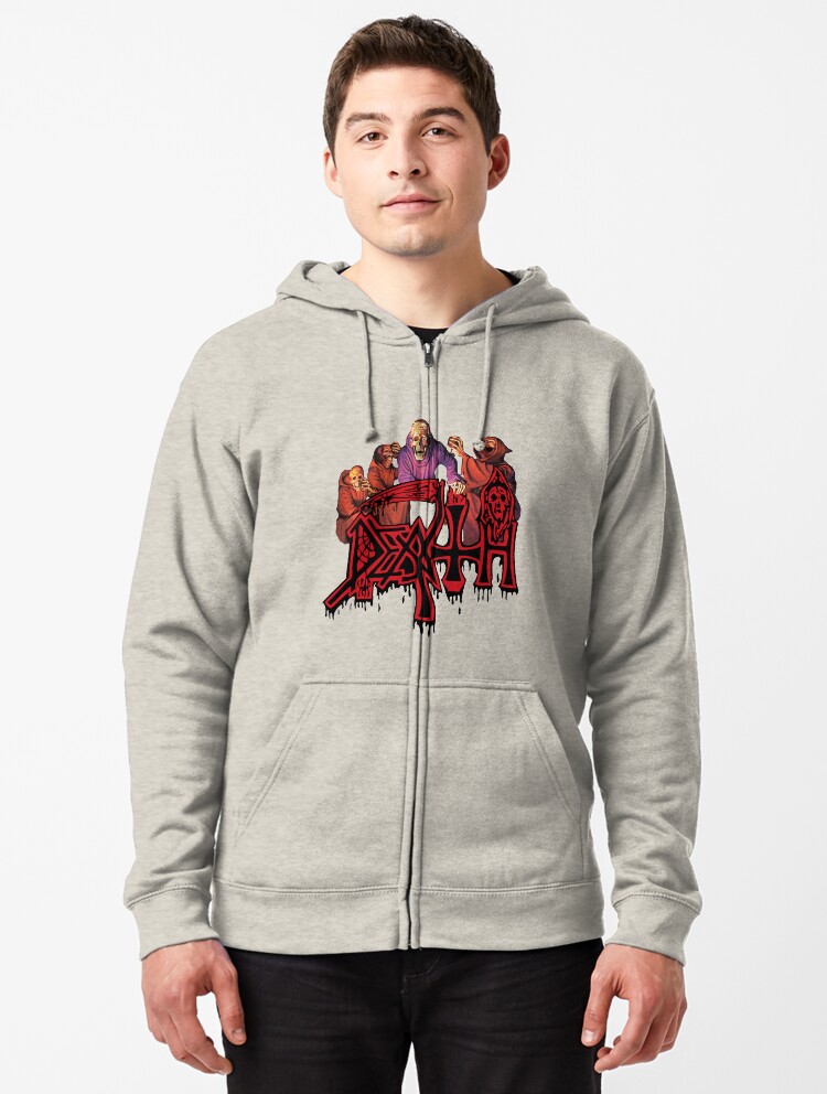 death scream bloody gore hoodie