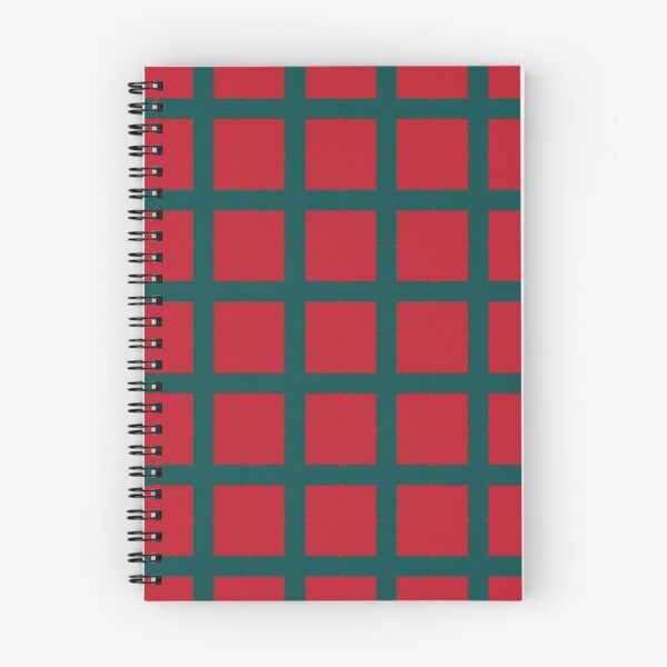 Item preview, Red and Grey Grid Pattern designed and sold by Poetic Patterns Studio.
