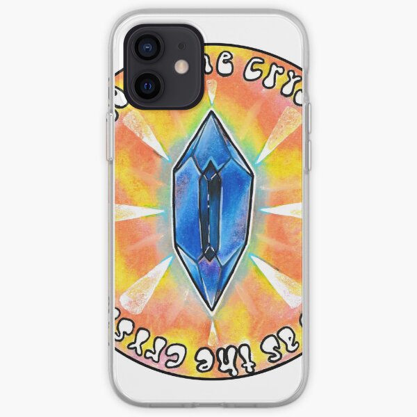 "I Do As The Crystal Guides" Death Crystal from Rick and Morty™ iPhone Soft Case