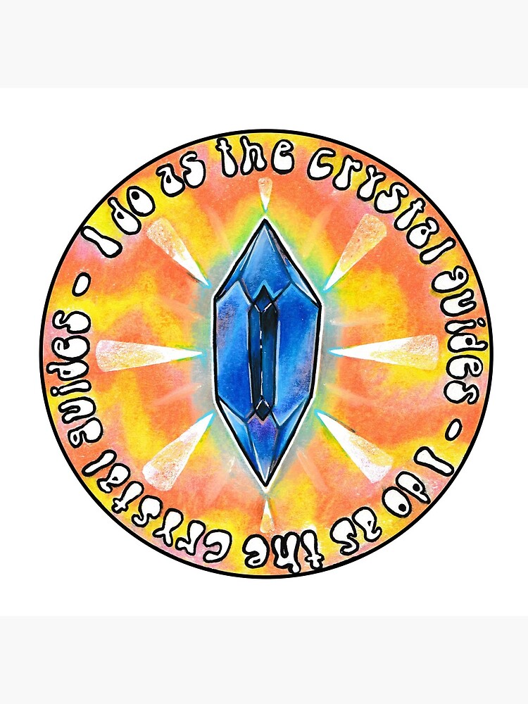"I Do As The Crystal Guides" Death Crystal from Rick and Morty™ by KendraJimerson