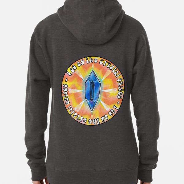 "I Do As The Crystal Guides" Death Crystal from Rick and Morty™ Pullover Hoodie