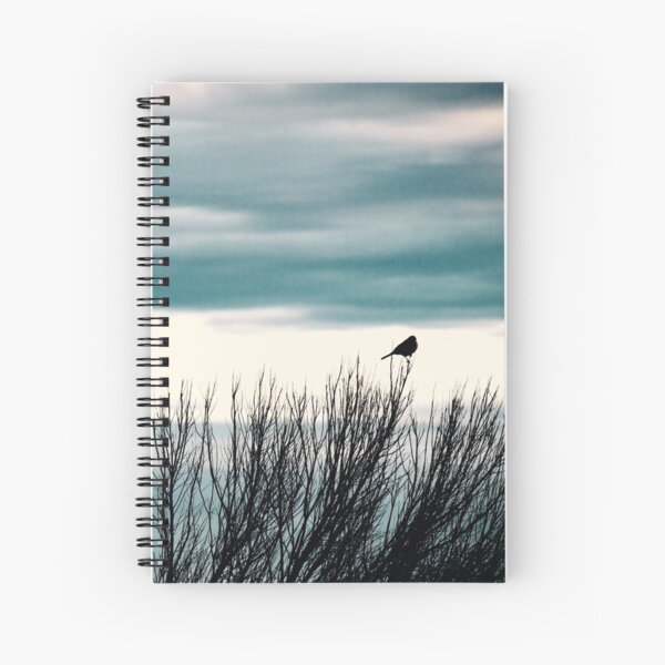 Little Bird, Bird Art, Bird Photography Spiral Notebook