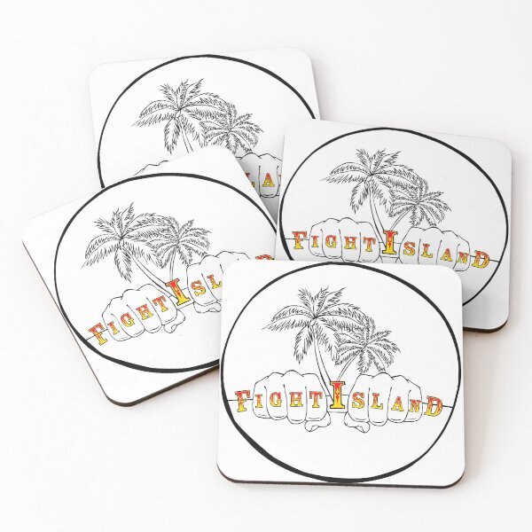 Item preview, Fight Island circle logo clear designed and sold by shtem.