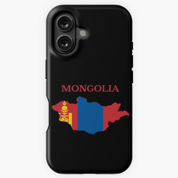 Aperçu de l'œuvre Carte et drapeau de la Mongolie créée et vendue par marosharaf.