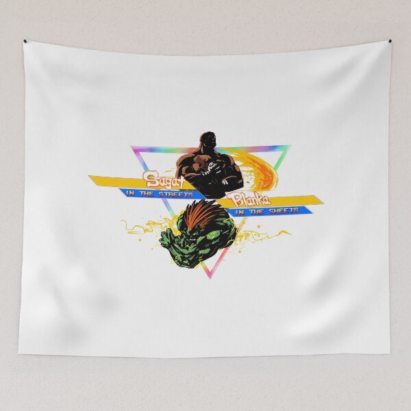 Item preview, Sagat in the Streets, Blanka in the Sheets designed and sold by MakeitGayer.