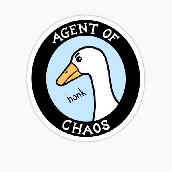Item preview, Chaos Goose: agent of chaos designed and sold by StrayArt.