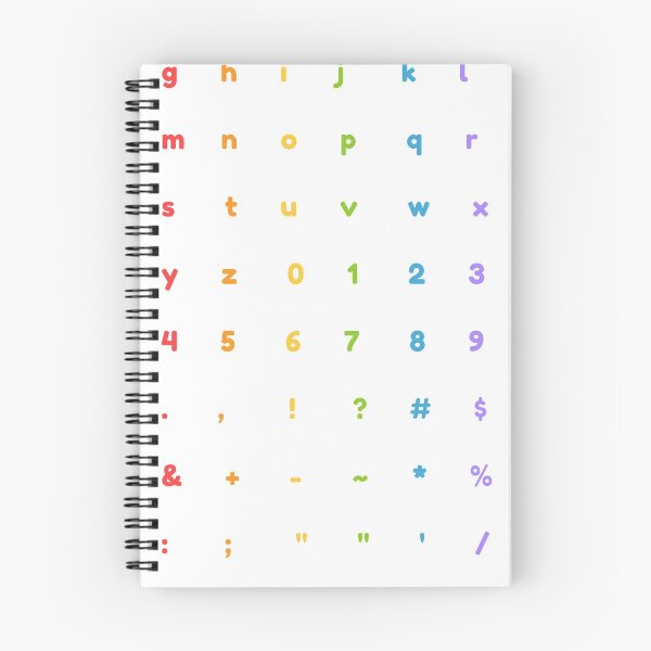 Item preview, Rainbow Alphabet + Heart Set: Deco Set v3 designed and sold by JHuiYanLi.