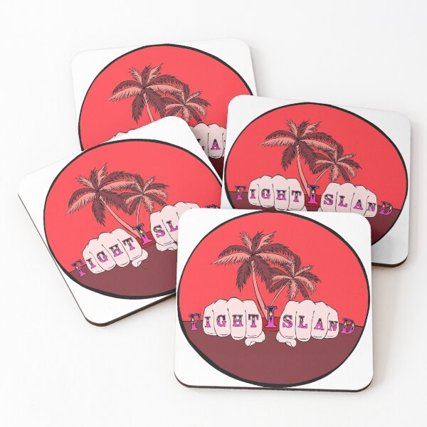 Item preview, Fight Island circle logo red2 designed and sold by shtem.