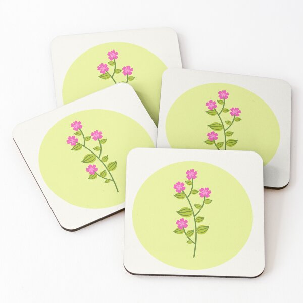 Item preview, Flores de color rosa - Flor bastante rosa designed and sold by Pinnypin.