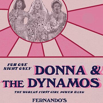 Artwork thumbnail, Donna and the Dynamos poster by doubleohh7