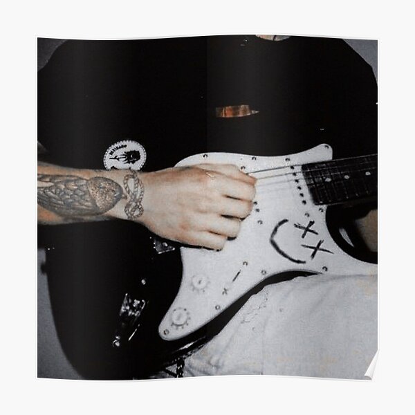Louis Tomlinson Guitar Poster