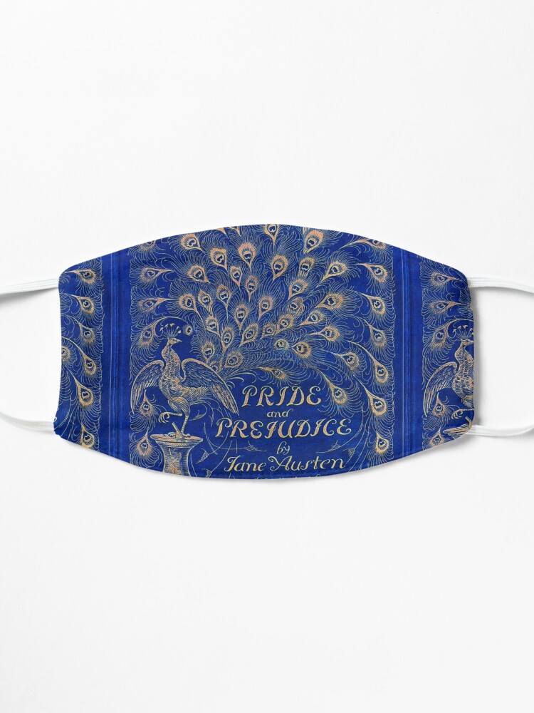 Alternate view of Pride and Prejudice, 1894 Peacock Cover in Blue Mask