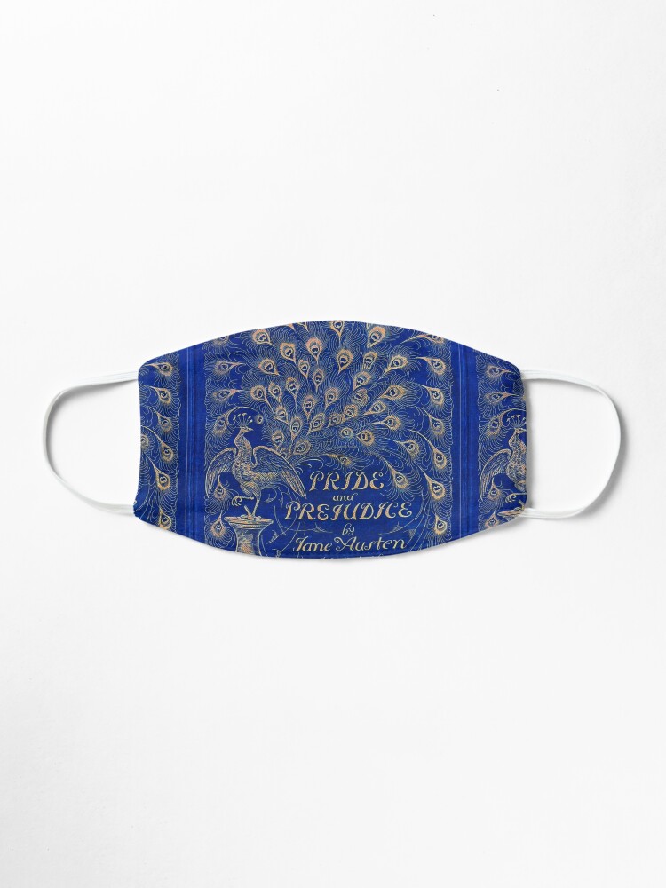 Alternate view of Pride and Prejudice, 1894 Peacock Cover in Blue Mask
