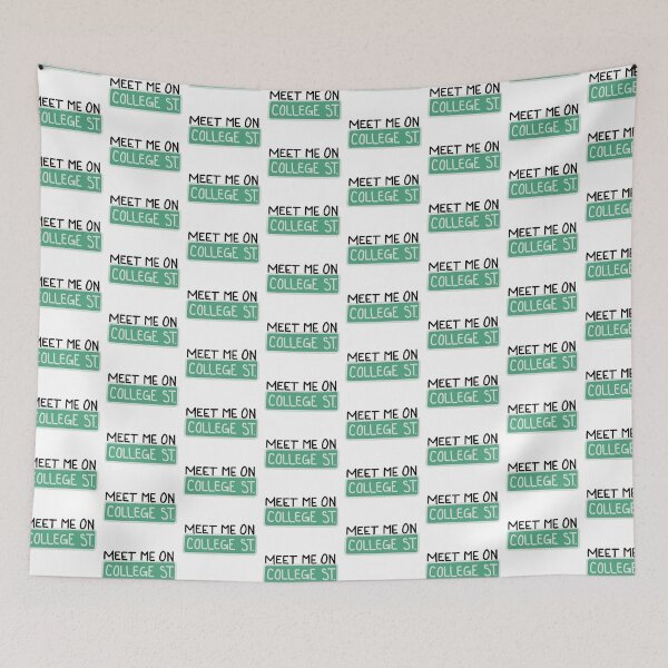 Item preview, Meet Me on College Street designed and sold by bubblebuds.