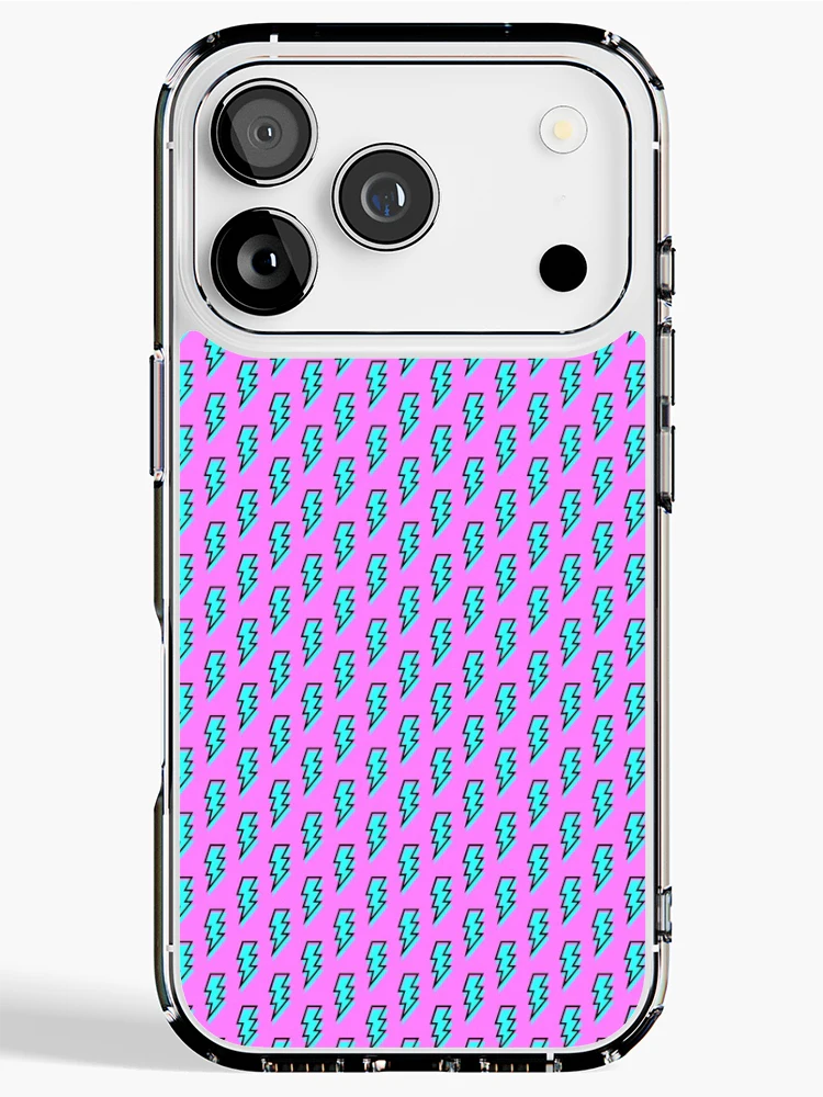 Thumbnail 1 of 5, iPhone Case, Throwback Lightning Pattern designed and sold by MyTribePatterns.
