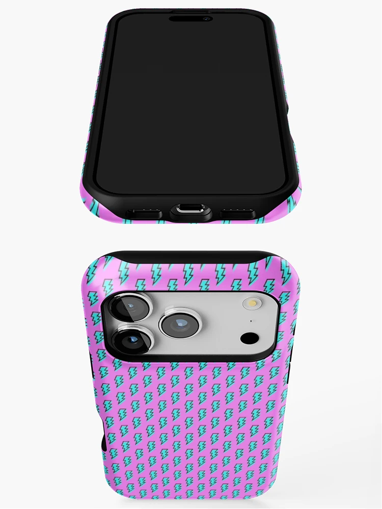 Thumbnail 3 of 4, iPhone Case, Throwback Lightning Pattern designed and sold by MyTribePatterns.